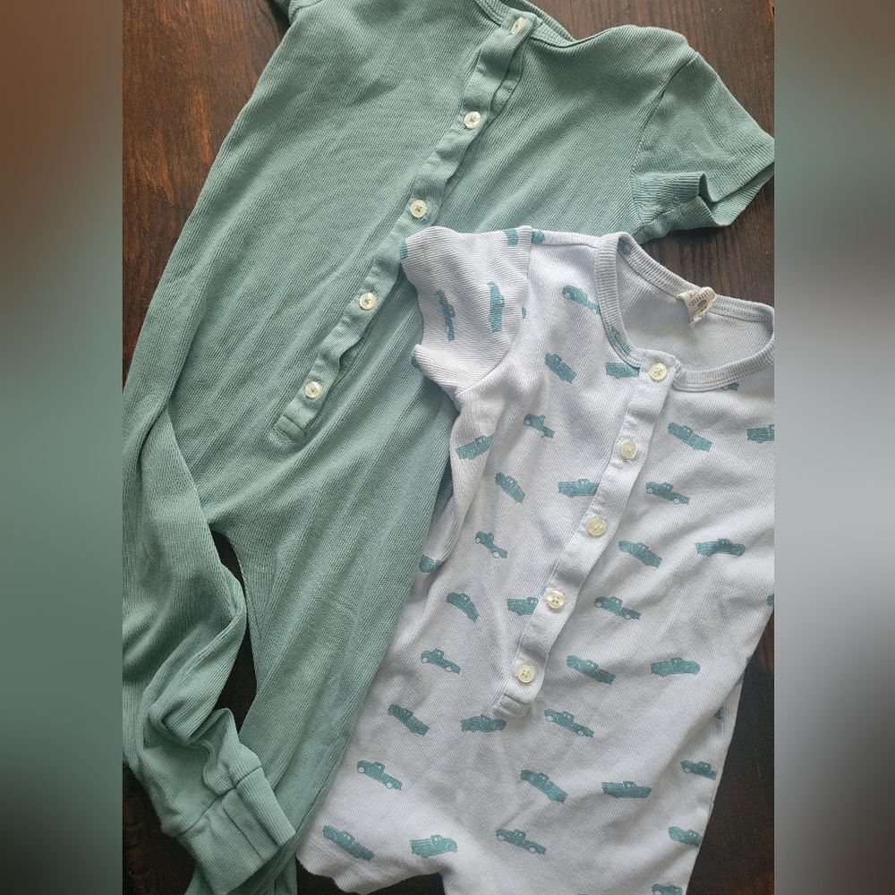 Kate Quinn Organic Cotton Rompers 3T